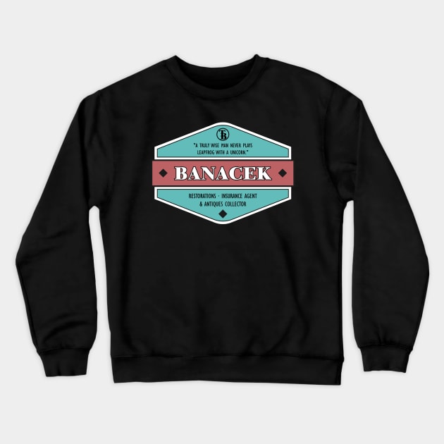 Banacek Crewneck Sweatshirt by Mansemat